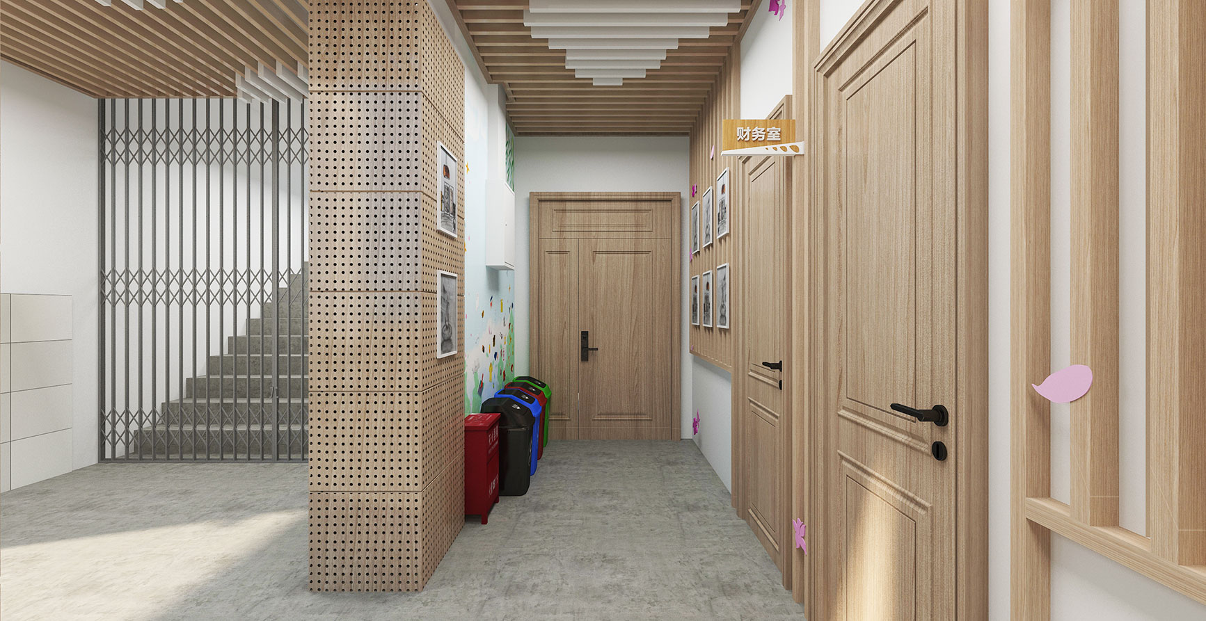 嘉定紫荆小学展示廊