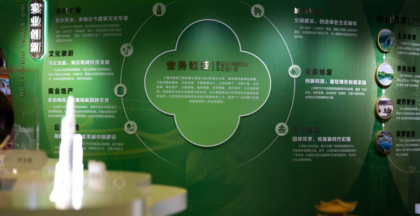 上海市园林工程展厅