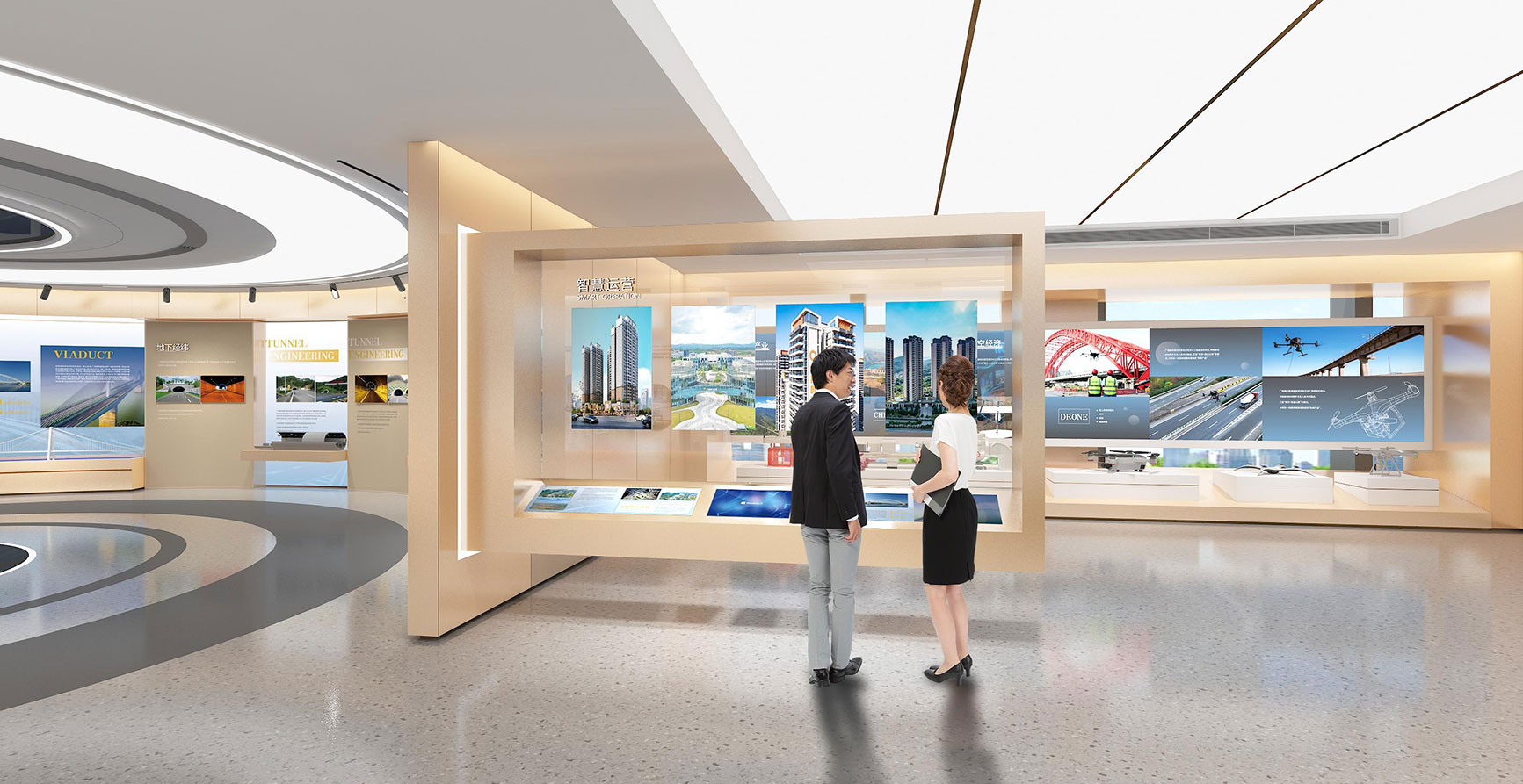 广西路桥集团企业展厅